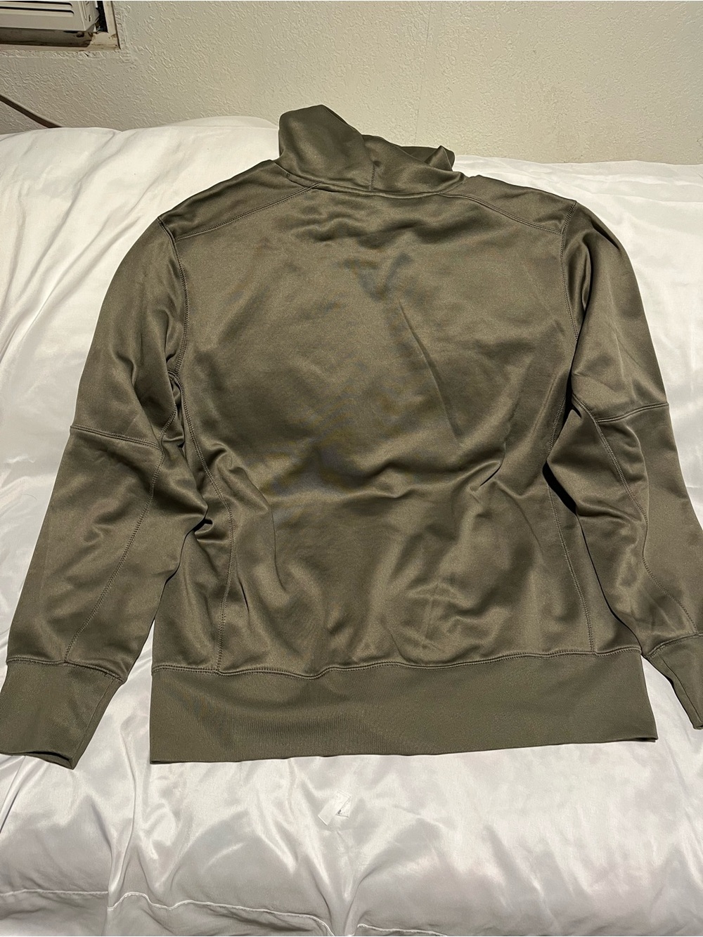 Nike Olive Swoosh Pullover Hoodie - Picture 4 of 5